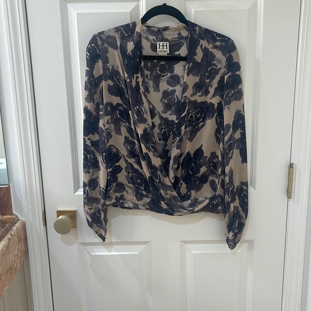 Haute Hippie 100% Silk Blouse - Size Medium